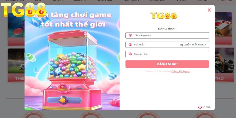 Cách đăng nhập TG88 dành cho người mới